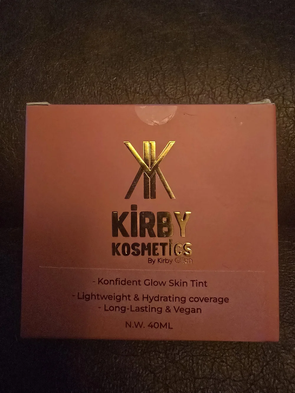 Kirby Kosmetics Konfident Glow Skin Tint - Pink Rose Box